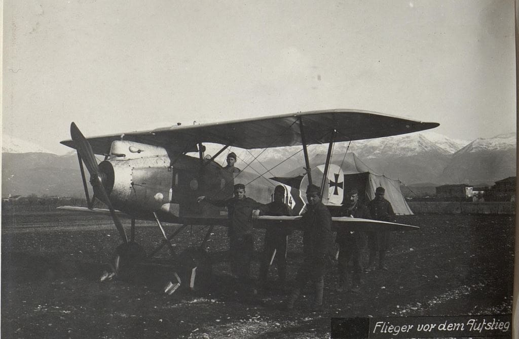 Истребитель Альбатрос D III сер. 153 авиации Австро-Венгрии